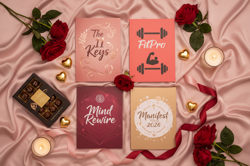 Valentine's Self-Love Bundle - includes The 11 Keys, FitPro, Mind Rewire, and Manifest Your 2026